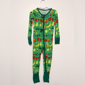 Fruit & Veggies Print Kids One Piece
